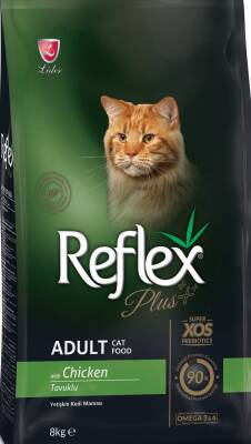 Reflex Plus Tavuklu Yetişkin Kedi Maması 8 kg - 1