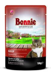 Bonnie Biftekli Islak Kedi Maması 85gr (8 Adet) - 1