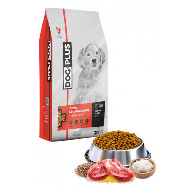 DogPlus Kuzu Etli Pirinçli Yavru Köpek Maması 3 Kg - 1