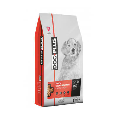 DogPlus Kuzu Etli Pirinçli Yavru Köpek Maması 3 Kg - 2