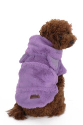 Doredog Luxury Teddy Bear Coats Köpek Mont Mor Xl - 4