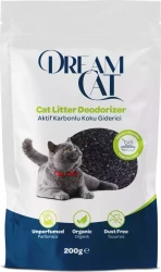 Dream Cat Aktif Karbonlu Kedi Kumu Koku Giderici 200gr (5 Adet) - DREAMCAT