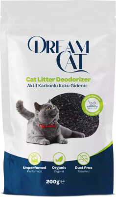 Dream Cat Aktif Karbonlu Kedi Kumu Koku Giderici 200gr - DREAMCAT