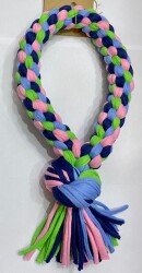 Köpeklerin Diş Sağlığı İçin Renkli Diş İpi - HandMade