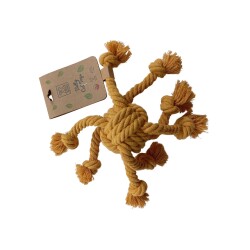 Ellie Pet Doğal Pamuklu Köpekler İçin Diş Kaşıma İpi Lacivert - ELLİE PET