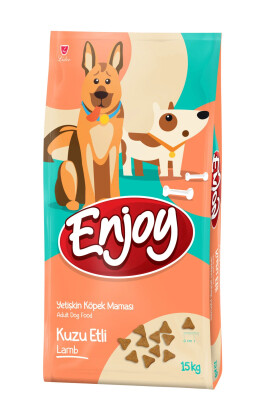 Enjoy Kuzulu Pirinçli Yetişkin Köpek Maması 15 Kg - ENJOY