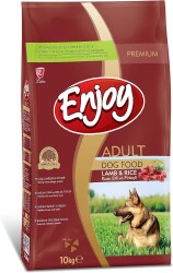 Enjoy Kuzu Etli ve Pirinçli Yetişkin Köpek Maması 10 Kg - ENJOY