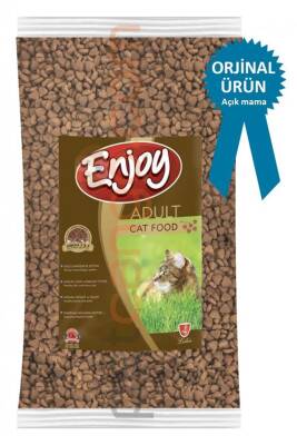 Enjoy Tavuklu Açık Yetişkin Kedi Maması 1 Kg (2 Adet) - 1