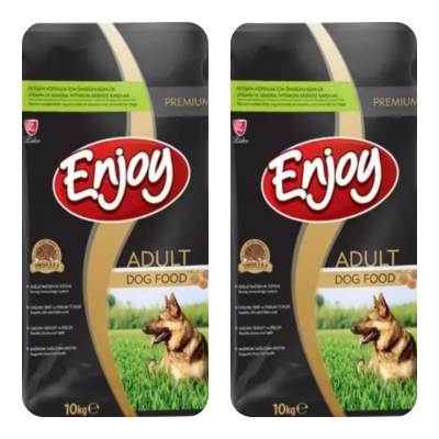 Enjoy Tavuklu Köpek Maması 10 kg (2 Adet ) - 1