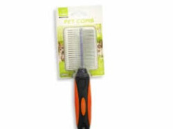 Nunbell Pet Comb Evcil Hayvan Çift Taraflı Kıtık Açıcı Tarak - 2