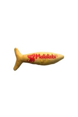 Matatabi Cats Jr. Fish Sesli Peluş Matatabi İçerikli Kedi Oyuncağı 20 cm - 1