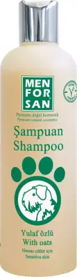 Menforsan Yulaf Özlü Hassas Ciltler İçin Köpek Şampuanı 300 ml (2 Adet) - 1