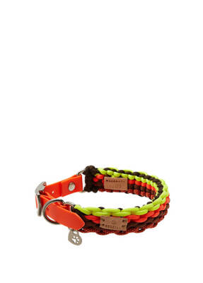 Redzill Neon Fire Paracord Köpek Boyun Tasması (Medium) 34cm 40cm - 1