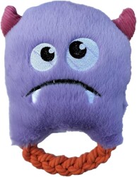 Pet Toys Evcil Hayvan Vampir İpli Ve Sesli Diş Kaşıma Oyuncakları (Mavi) - PET TOYS