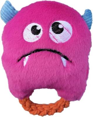 Pet Toys Evcil Hayvan Vampir İpli Ve Sesli Diş Kaşıma Oyuncakları (Sarı) - 1