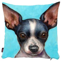 Popart Jack Russell Köpek Model Yastık Kılıfı - POPART