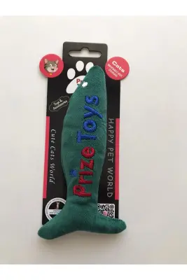 Prize Toys Peluş Sesli Köpek Oyuncağı Yeşil Balık - 1