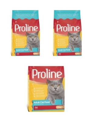 Proline Balıklı Yetişkin Kedi Maması 1.2 kg (3 adet) - 1