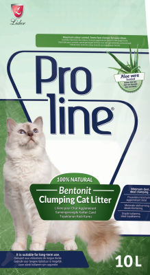 Proline Bentonit Aloe Vera Kokulu Kedi Kumu 10 Lt. - 1