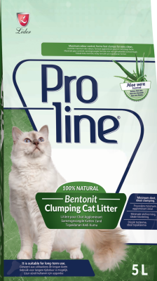 Proline Bentonit Aloe Vera Kokulu Kedi Kumu 5 Lt. - 1