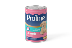 Proline Kuzu Etli Sos İçinde Et Parçacıklı Yavru Köpek Konservesi 400 Gr (12 Adet) - 1