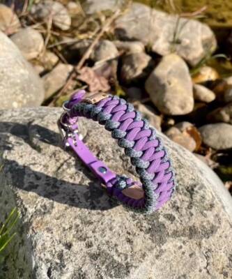 Redzill Purlav Paracord Köpek Boyun Tasması (Small)28cm 33cm - 2