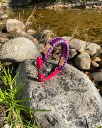 Redzill Purpi Paracord Köpek Boyun Tasması (Small) 28cm 33cm - 1