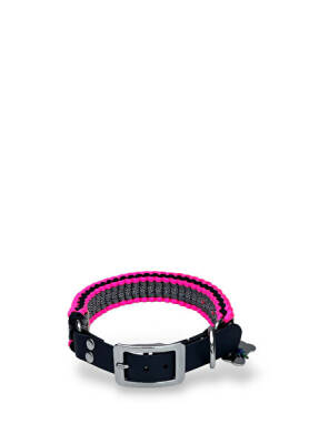 Redzill Pinker Paracord Köpek Boyun Tasması L 41-47 Cm - 4