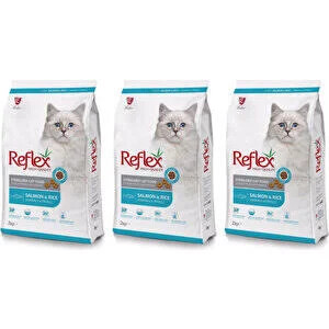 Reflex Balıklı Kısırlaştırılmış Yetişkin Kedi Maması 2kg (3 Adet) - REFLEX