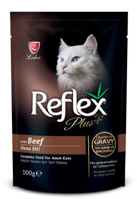 Reflex Biftekli Islak Kedi Maması 100gr - 1