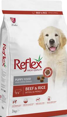 Reflex Biftekli Yavru Köpek Maması 3 kg - 1