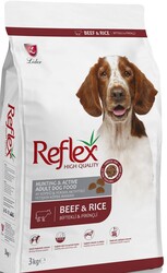Reflex Biftekli Yüksek Enerjili Yetişkin Köpek Maması 3 kg - REFLEX
