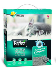 Reflex Aktif Karbonlu 10 lt Topaklanan Kedi Kumu - REFLEX