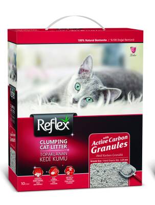 Reflex Box Granul Actıve Carbon Kedi Kumu 10Lt - 1