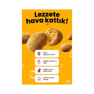Reflex Crunchy Bubbles Kuzu Etli Yetişkin Kedi Maması 10 Kg - 3