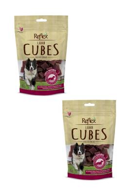 Reflex Cubes Kuzu Etli Köpek Ödül Maması 80G (2 Adet) - 1