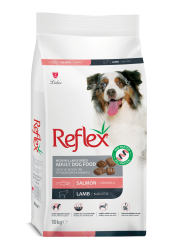Reflex Duo Protein Somonlu Kuzu Etli Orta Ve Büyük Irk Yetişkin Köpek Maması 10 kg - REFLEX