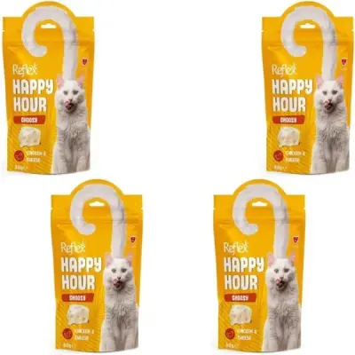 Reflex Happy Hour Choosy Seçici Kediler İçin Destekleyici Kedi Ödül Maması 60 gr(4 Adet) - 1