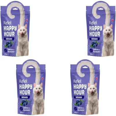 Reflex Happy Hour Healthy Bones Sağlıklı Kemikler İçin Destekleyici Kedi Ödül Maması 60 gr(4 Adet) - 1