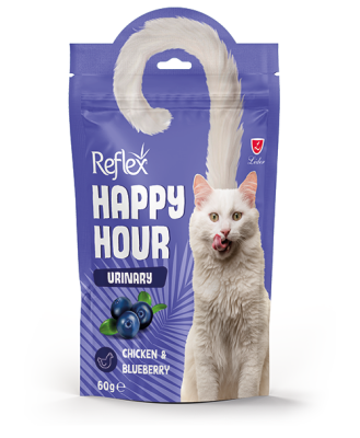 Reflex Happy Hour Üriner Sistem Destekleyici Kedi Ödül Maması 60 gr - 1