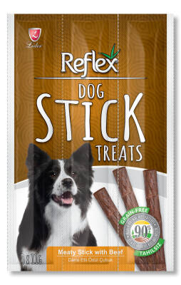 Reflex Stıck Biftek Etli Köpek Ödül Çubukları 3*11 gr - 1