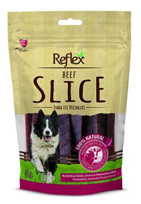 Reflex Köpek Dana Eti Dilimleri Ödül Çubukları 80 gr - 1