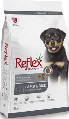 Reflex Kuzu Etli Pirinçli Yavru Köpek Maması 3 kg - 1