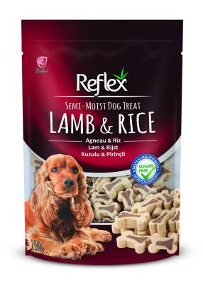 Reflex Semi Moist Kuzulu Pirinçli Köpek Ödül Maması 150g - 1