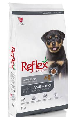 Reflex Kuzulu Ve Pirinçli Yavru Köpek Maması 15 kg - 1