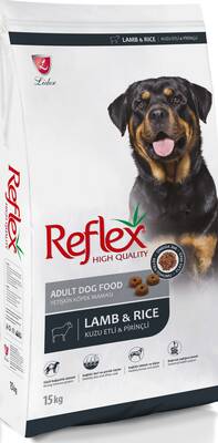 Reflex Kuzulu Ve Pirinçli Yetişkin Köpek Maması 15 kg - 1