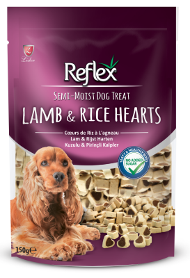 Reflex Semi Moist Kuzulu Pirinçli Köpek Ödül Maması 150 gr. - 1