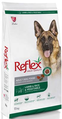 Reflex Kuzulu&Pirinçli Ve Sebzeli Yetişkin Köpek Maması 15 Kg - 1