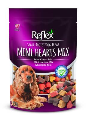 Reflex Semi Moist Mini Kalp Köpek Ödül Maması 150gr - 1