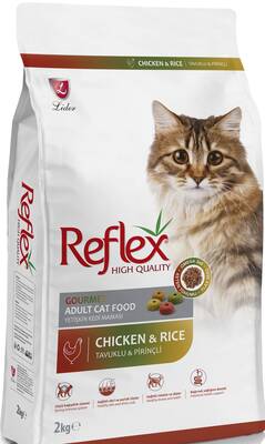 Reflex Multicolour renkli taneli gourmet Yetişkin Kedi Maması 2 kg - 1